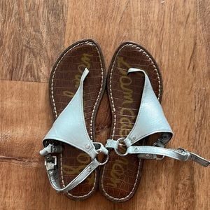 Sam Edelman silver sandal
